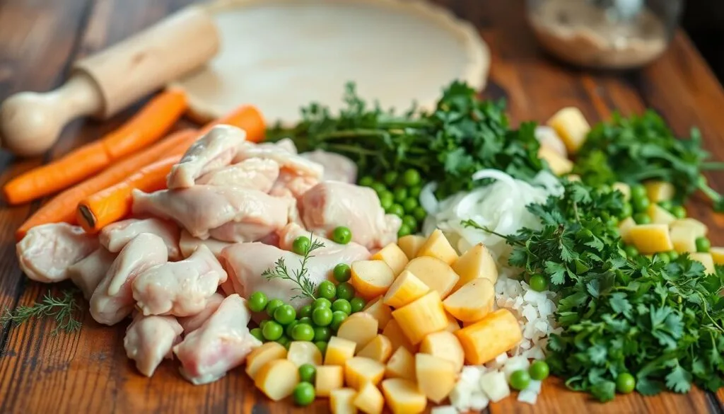 chicken pot pie ingredients chicken pot pie ingredients