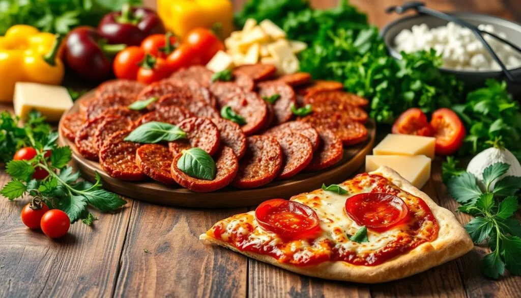 pepperoni dish pepperoni dish
